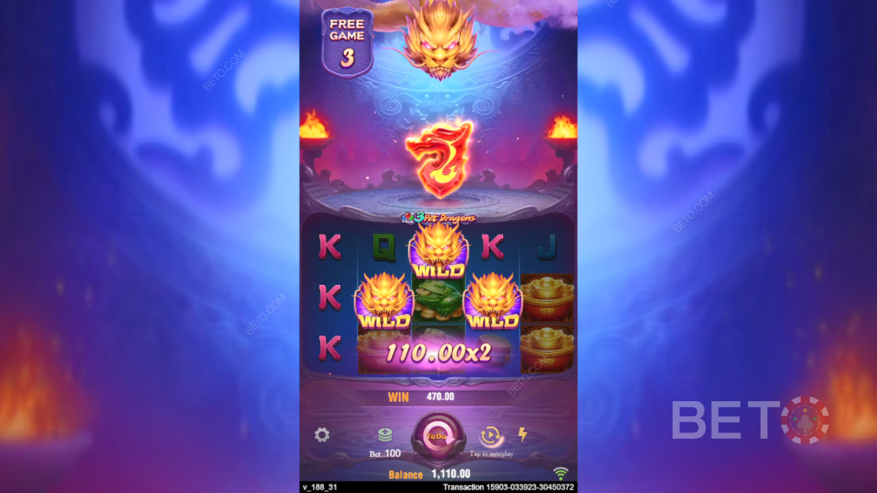 Cách chơi 3 Pot Dragons của TaDa Gaming