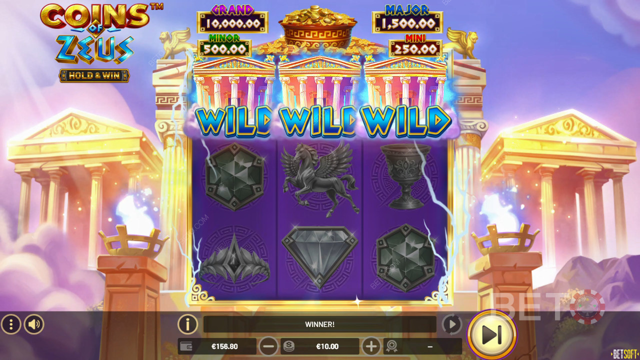 Đánh giá Coins of Zeus của BETO Slots