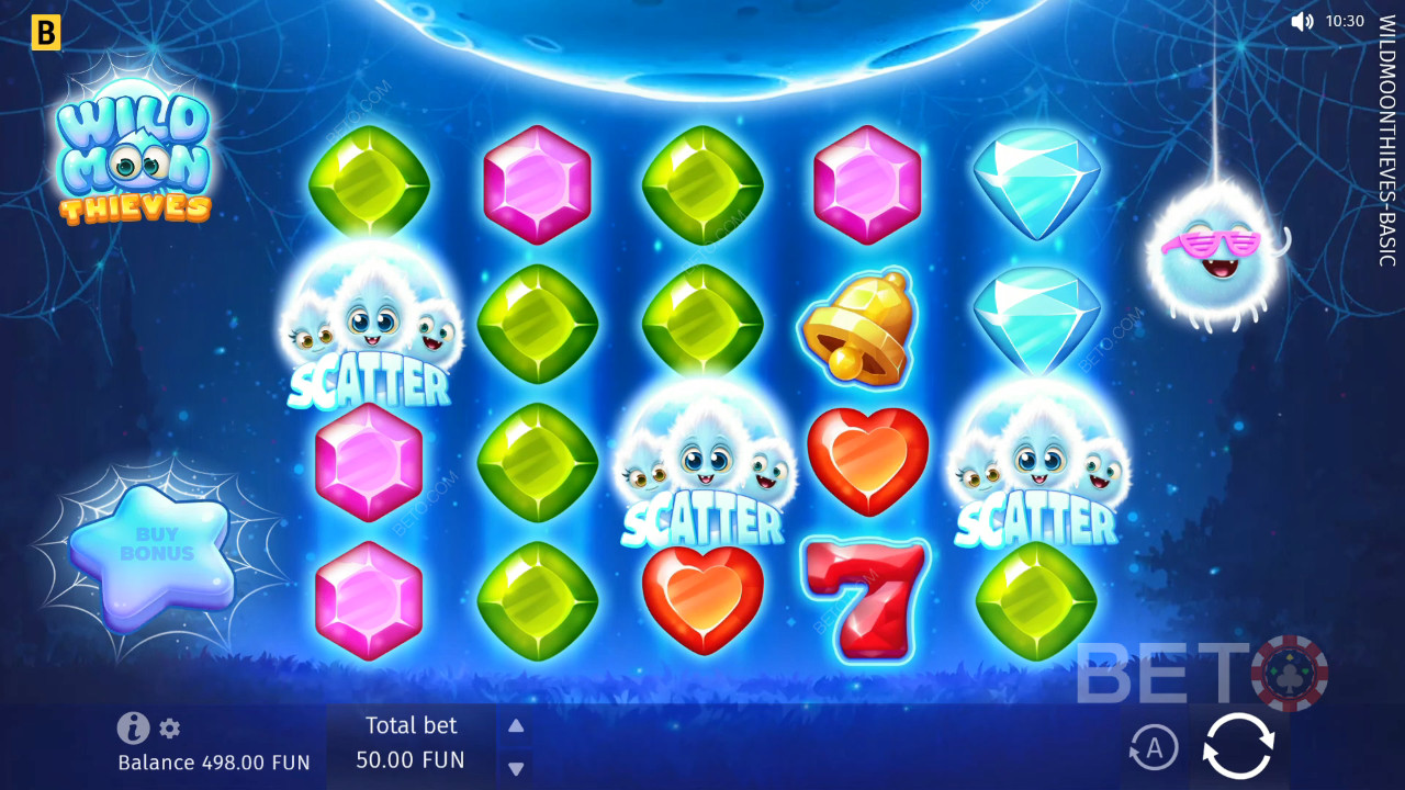 Đánh giá Wild Moon Thieves của BETO Slots