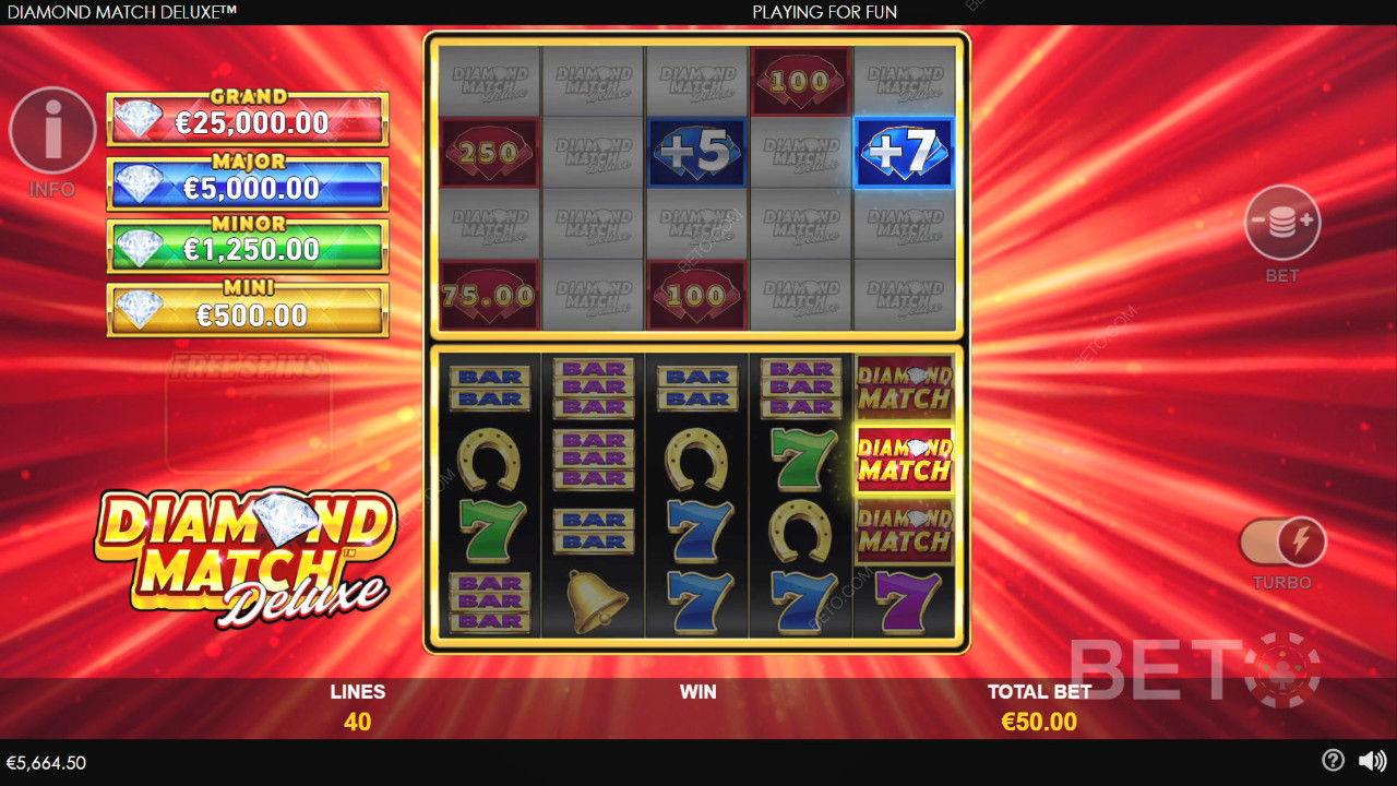Đánh giá Diamond Match Deluxe của BETO Slots