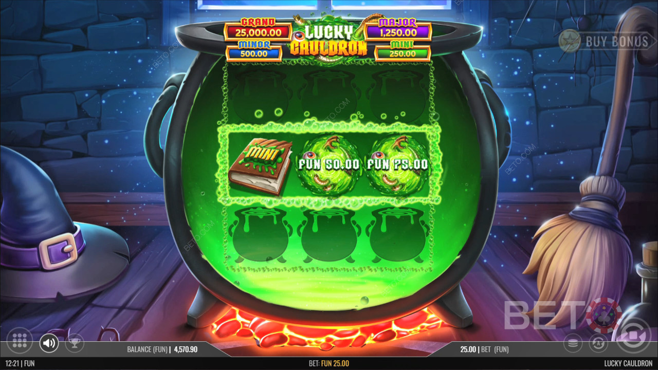 Đánh giá Lucky Cauldron của BETO Slots
