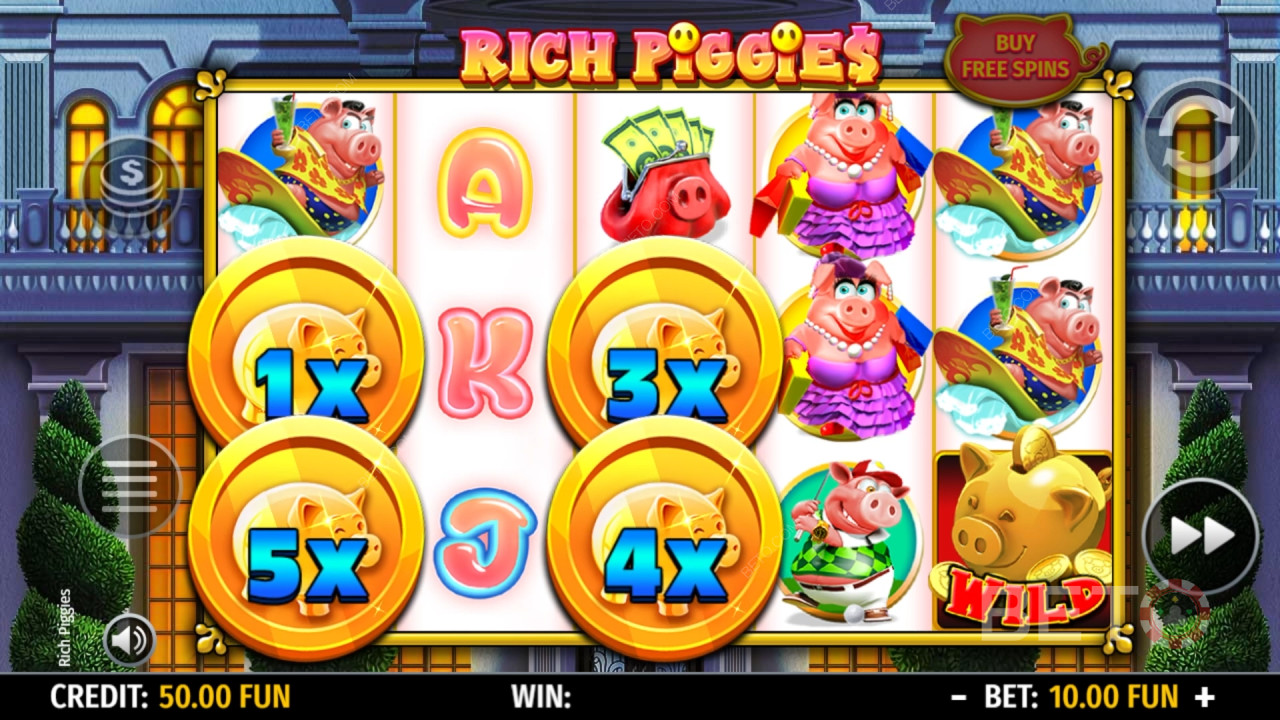 Đánh giá Rich Piggies của BETO Slots