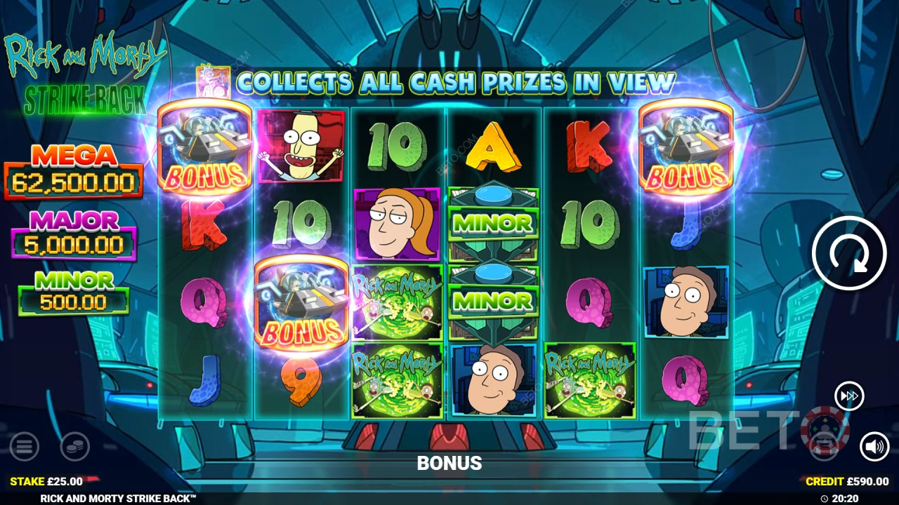 Đánh giá Rick And Morty Strike Back của BETO Slots