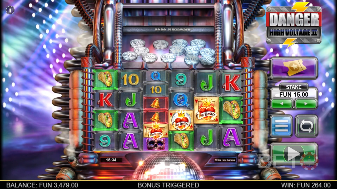 Đánh giá Danger! High Voltage 2 của BETO Slots