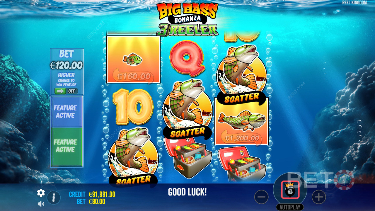 Đánh giá Big Bass Bonanza 3 Reeler của BETO Slots