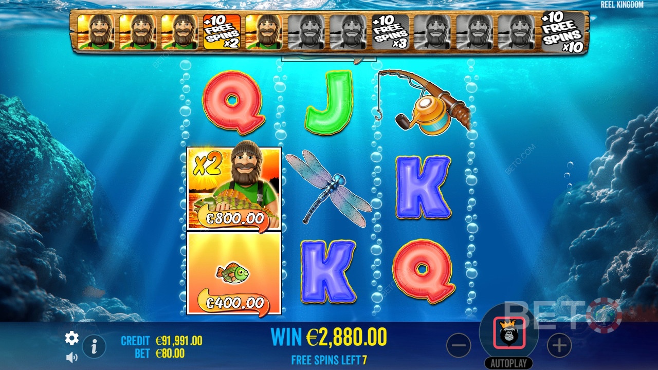 Giải thích các tính năng bổ sung trong Big Bass Bonanza 3 Reeler của Reel Kingdom