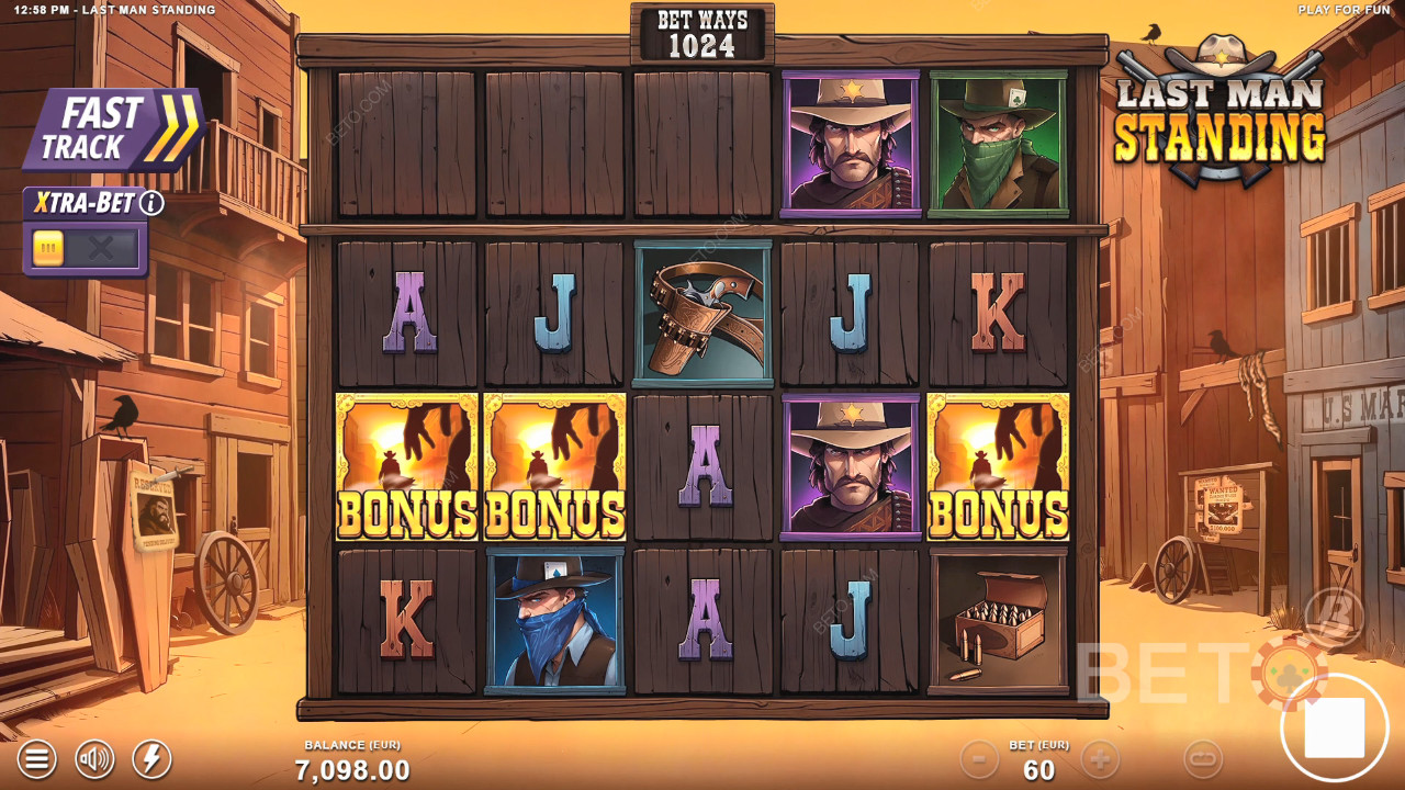 Đánh giá Last Man Standing của BETO Slots