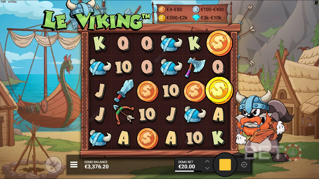 Cách chơi Le Viking của Hacksaw Gaming