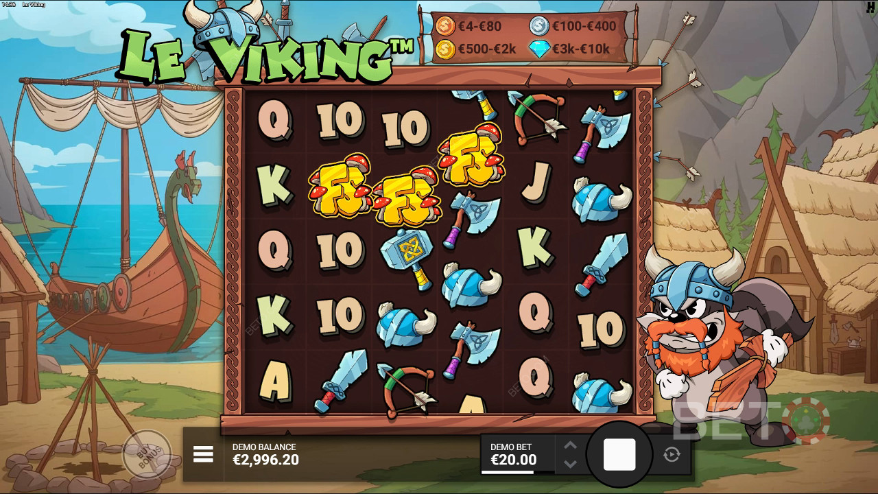 Đánh giá Le Viking của BETO Slots