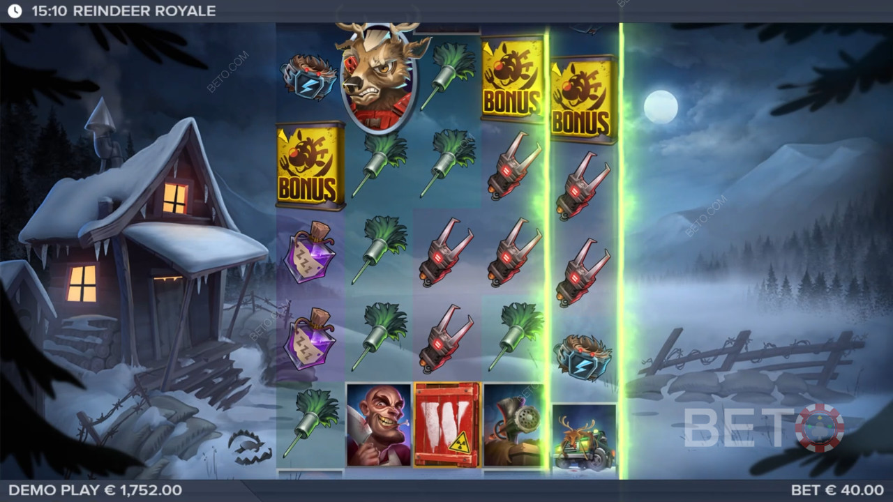 Đánh giá Reindeer Royale của BETO Slots