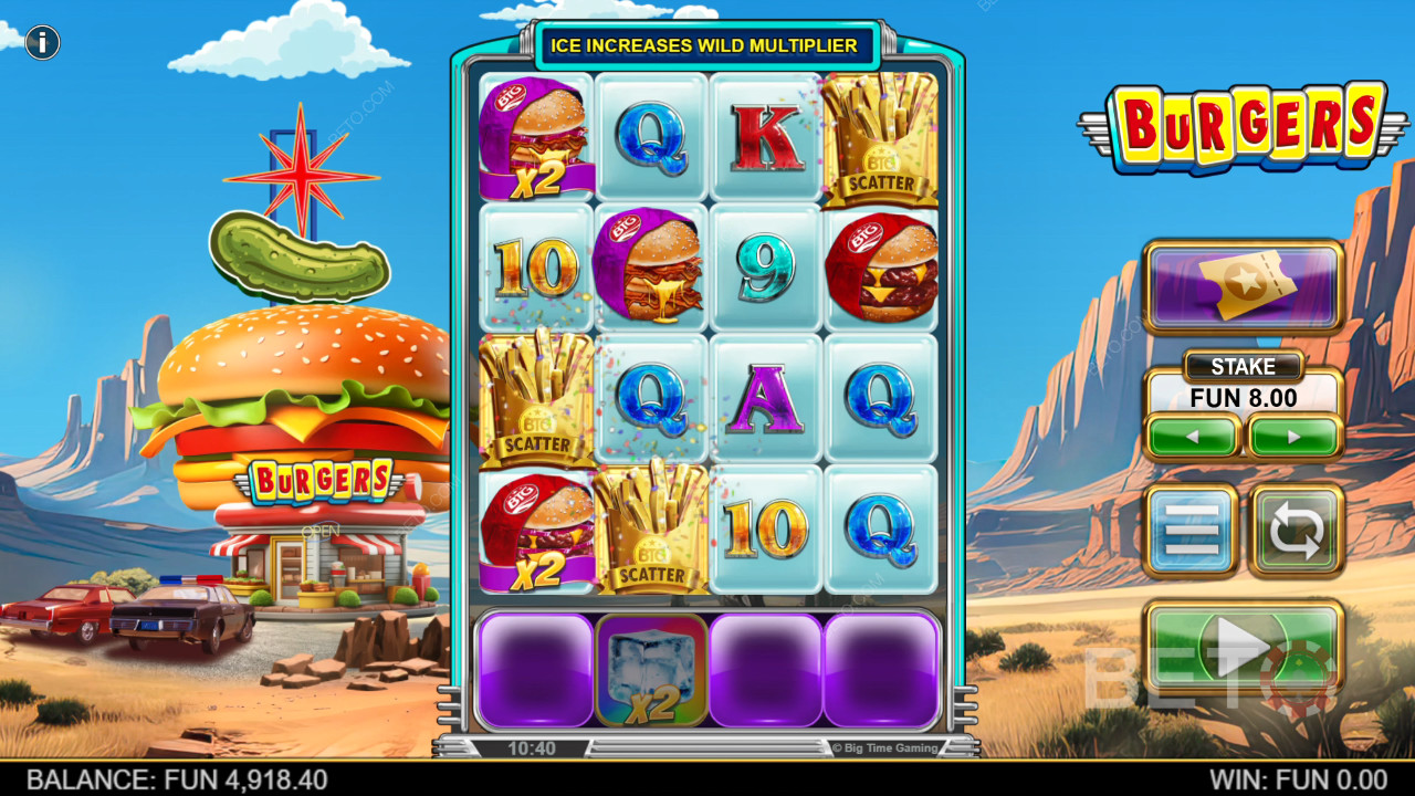 Đánh giá Burgers của BETO Slots