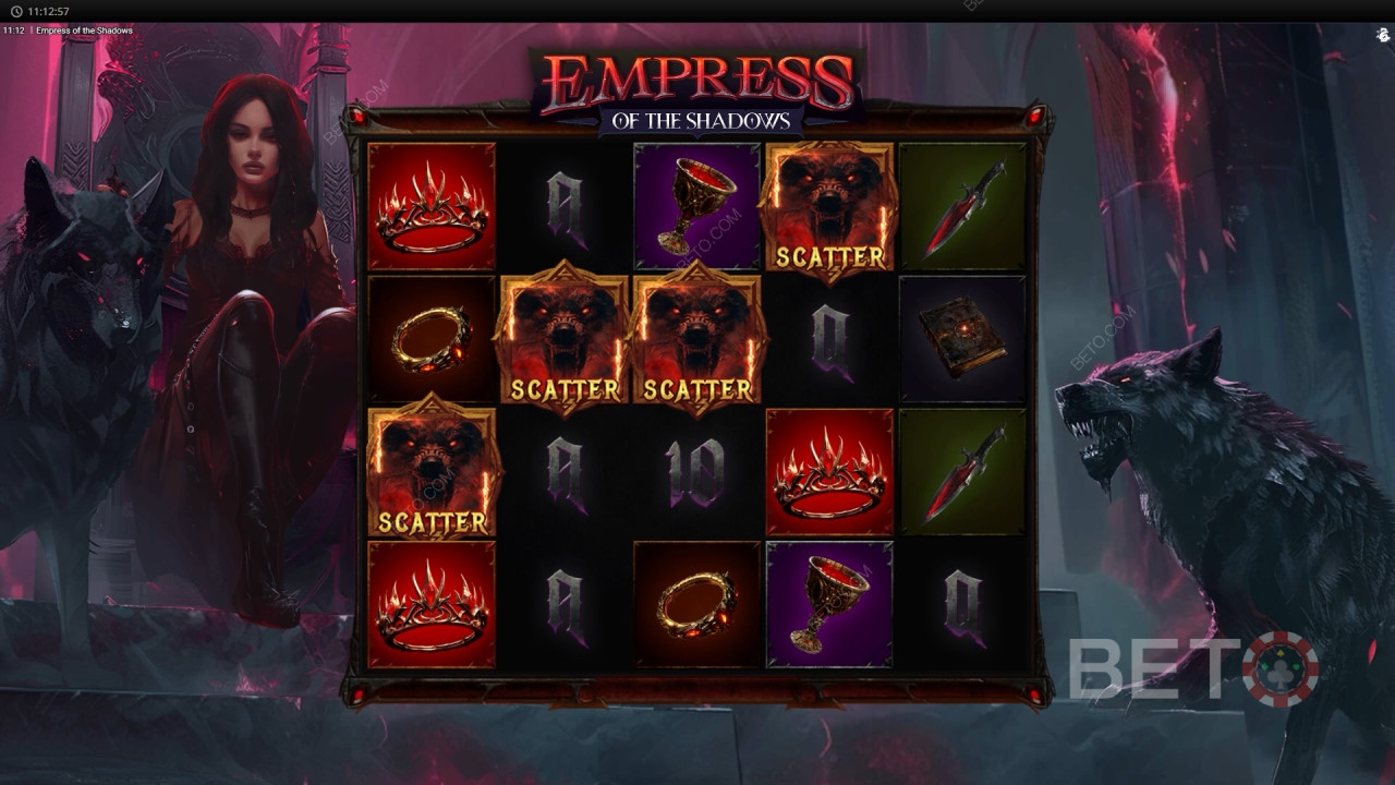 Đánh giá Empress of the Shadows của BETO Slots
