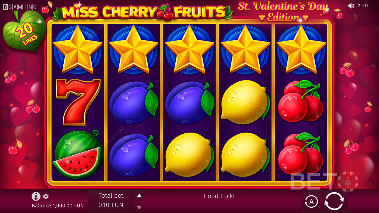 Thiết kế trò chơi lai trong Miss Cherry Fruits