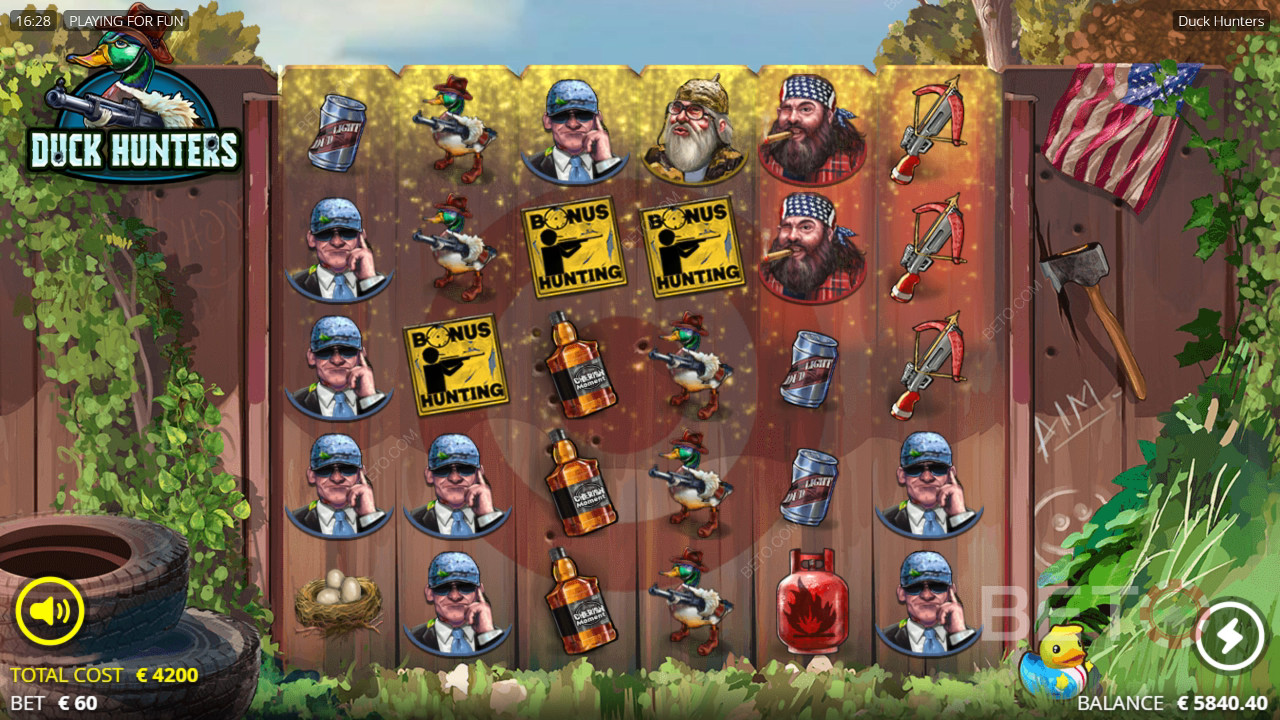Đánh giá Duck Hunters của BETO Slots