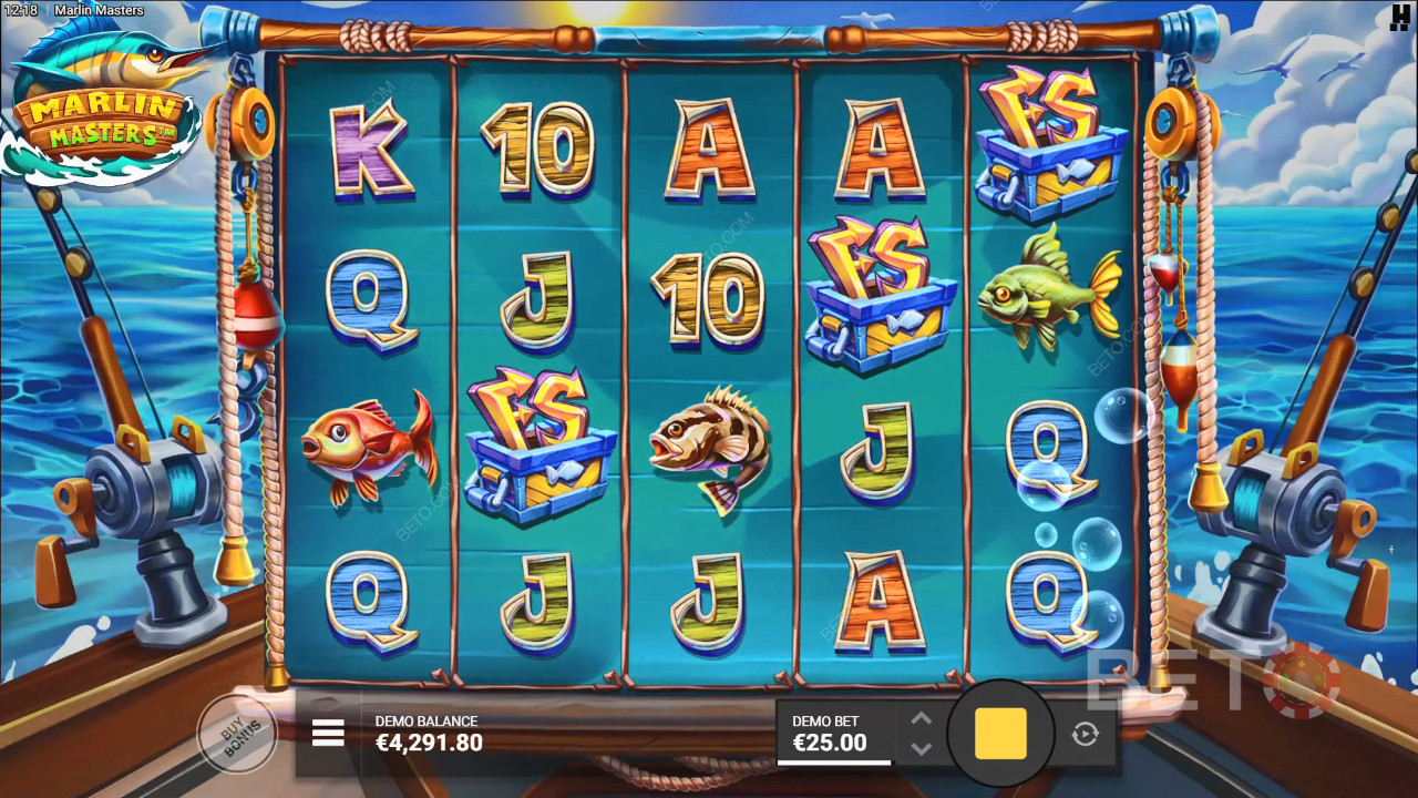 Đánh giá Marlin Masters của BETO Slots