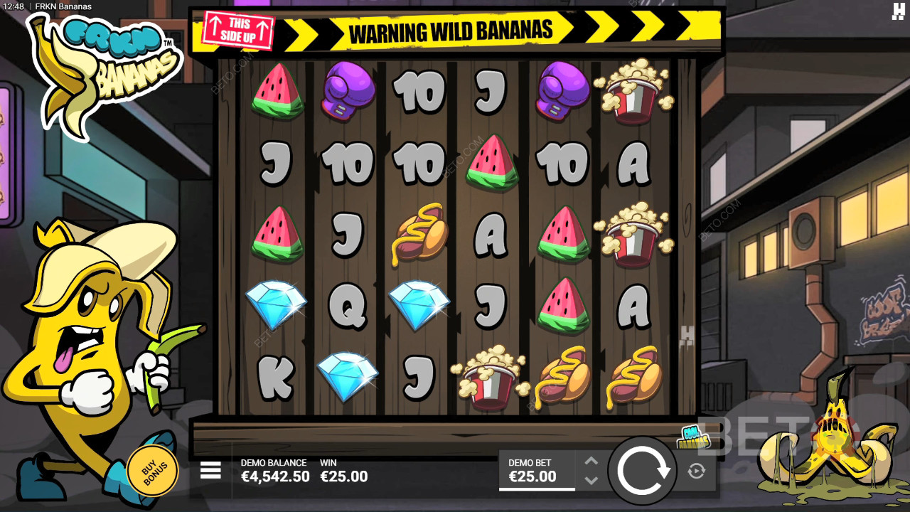 Cách chơi FRKN Bananas của Hacksaw Gaming