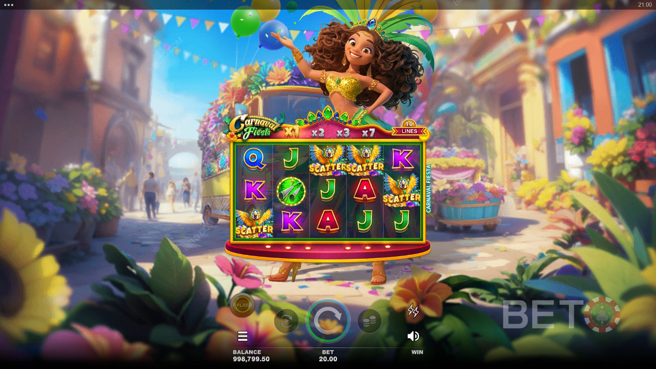 Đánh giá Carnaval Fiesta của BETO Slots
