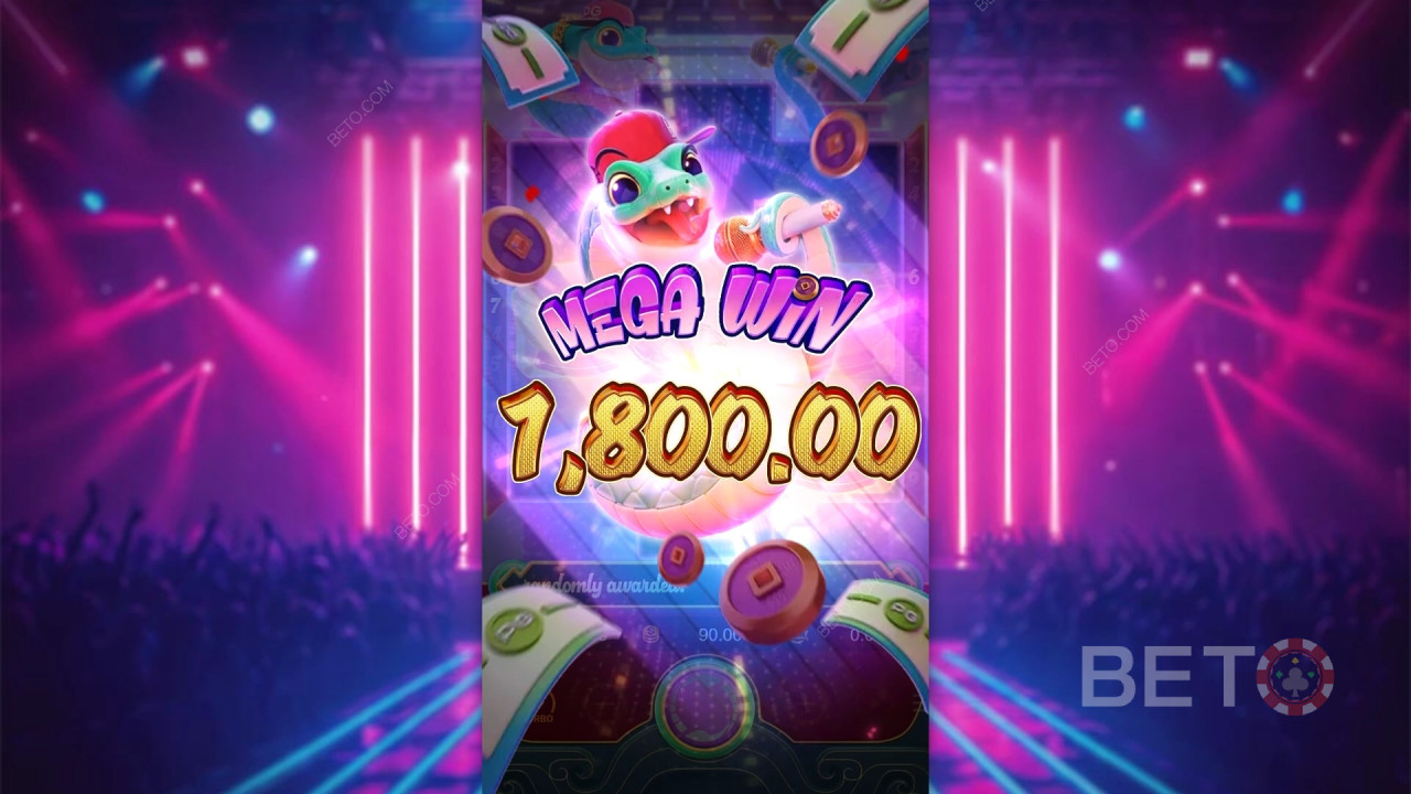 Thắng gấp 5.000 lần tiền cược của bạn trong Máy đánh bạc Fortune Snake!