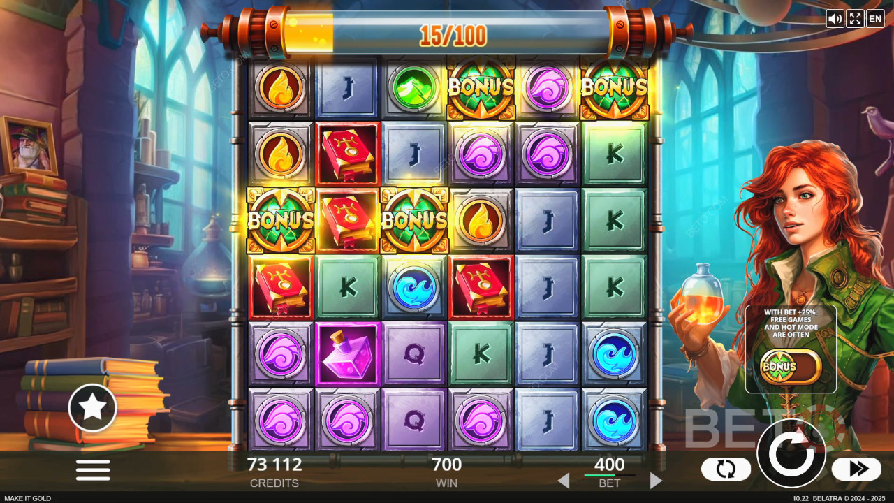 Đánh giá Make It Gold của BETO Slots