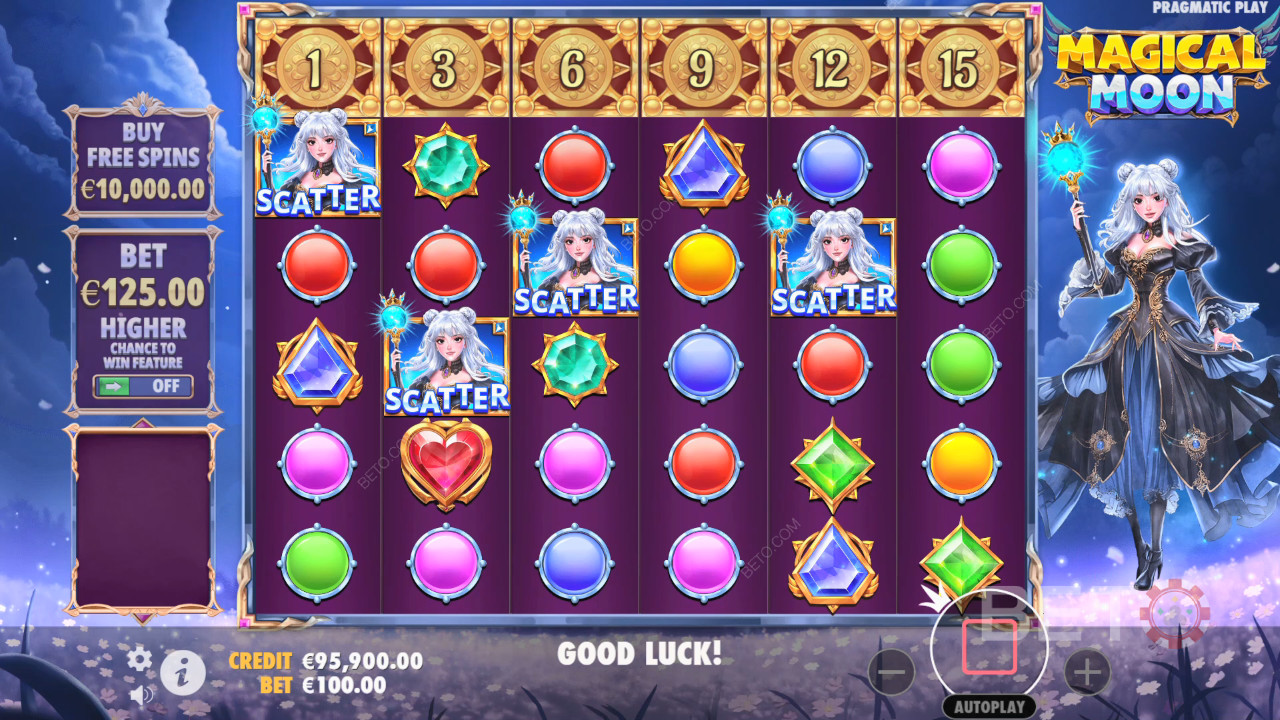 Đánh giá Magical Moon của BETO Slots
