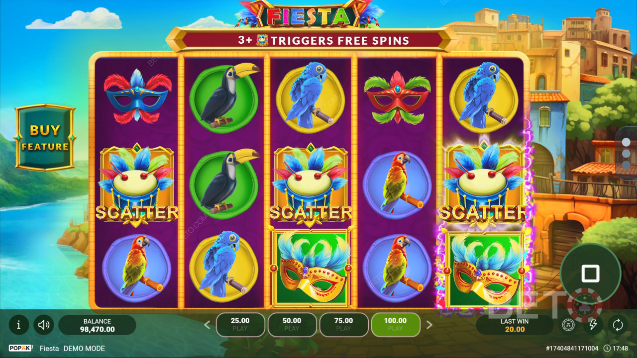 Đánh giá Fiesta của BETO Slots