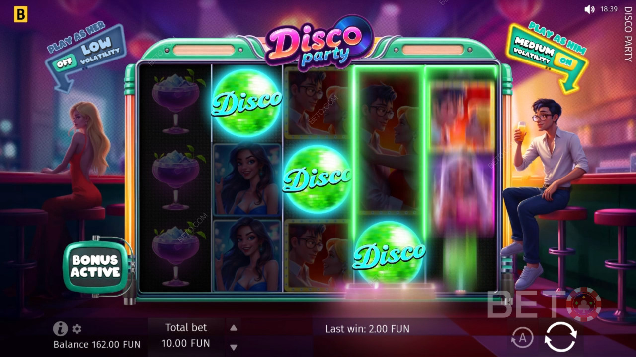 Đánh giá Disco Party của BETO Slots
