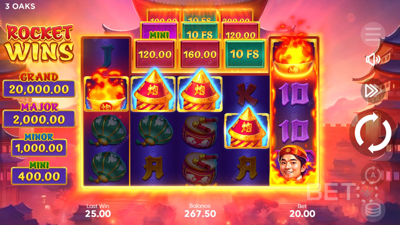 Đánh giá Rocket Wins của BETO Slots