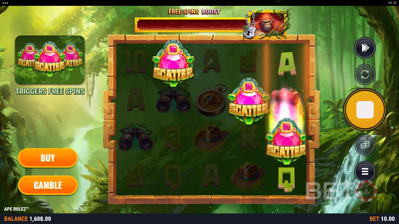 Đánh giá Ape Rulez của BETO Slots