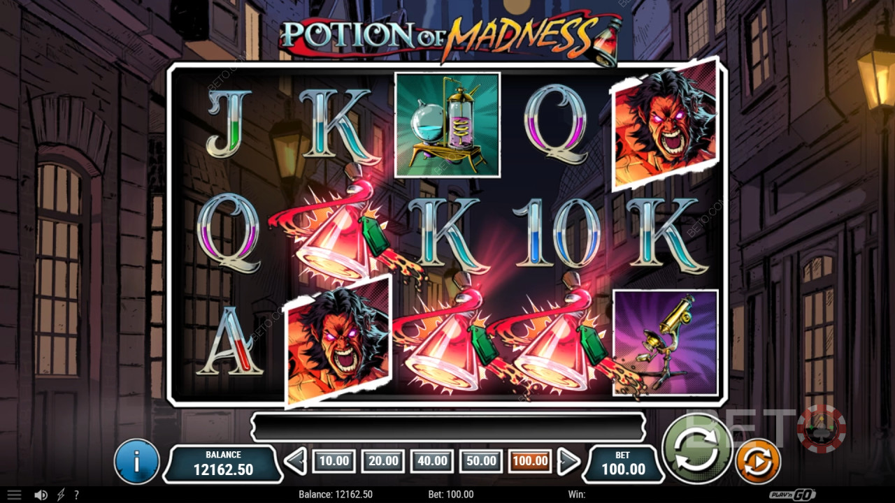 Đánh giá Potion of Madness của BETO Slots
