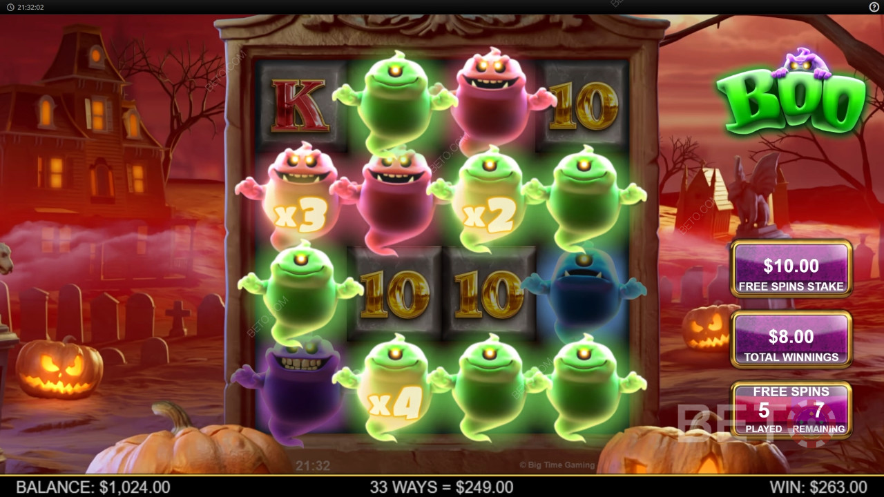 Đánh giá Boo của BETO Slots