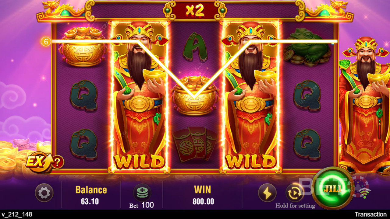 Đánh giá Jili Caishen của BETO Slots
