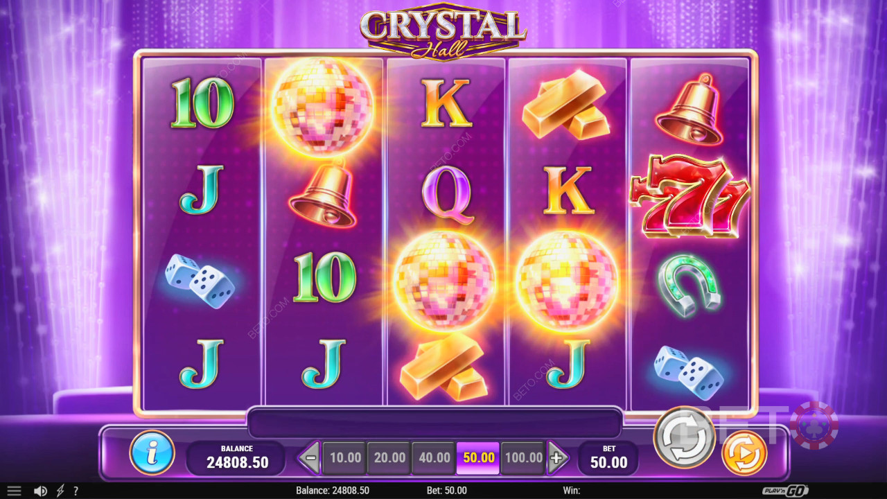 Đánh giá Crystal Hall của BETO Slots