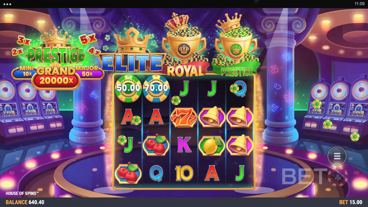Đánh giá House of Spins của BETO Slots