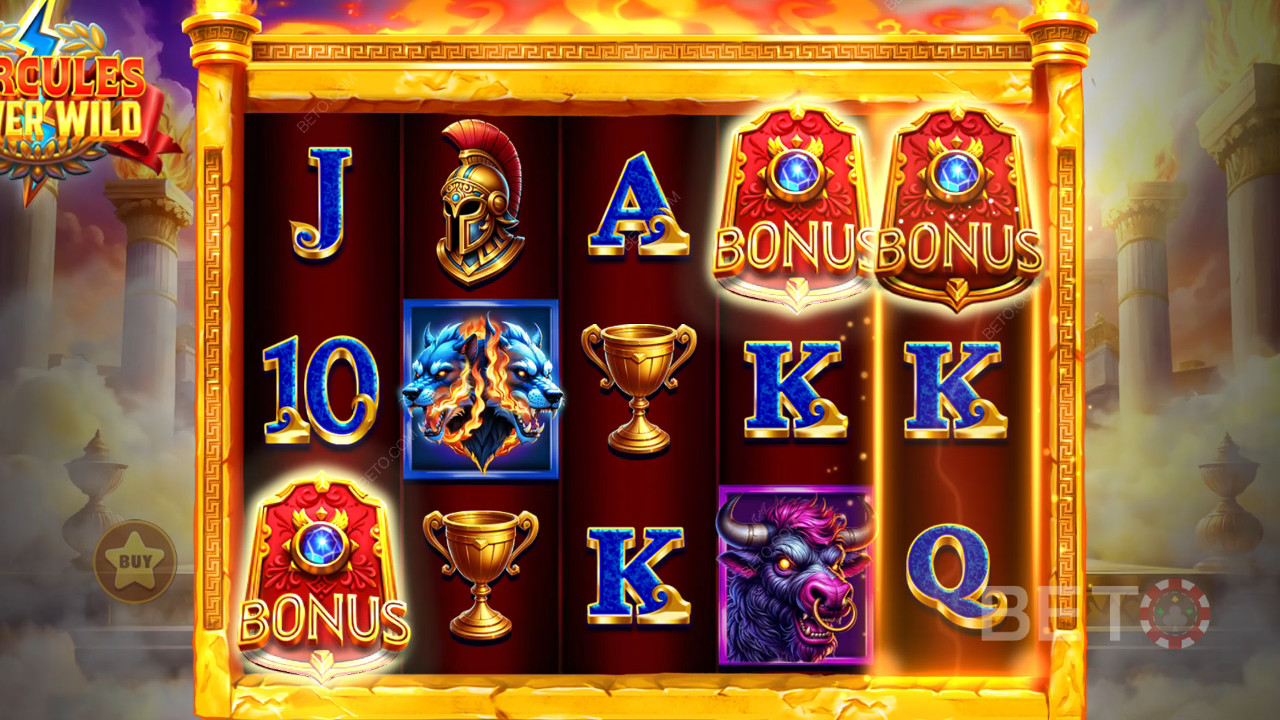 Đánh giá Hercules Power Wild của BETO Slots