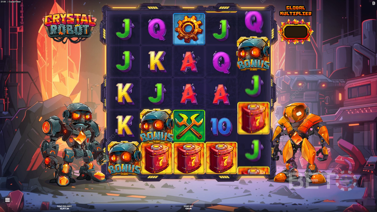 Đánh giá Crystal Robot của BETO Slots