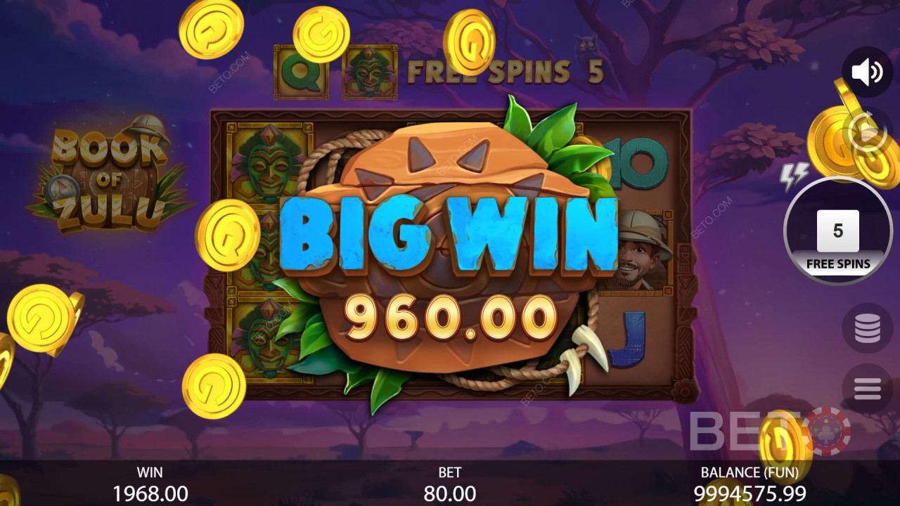 Đánh giá Book of Zulu của BETO Slots