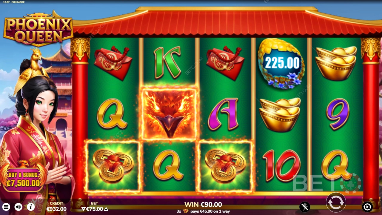 Đánh giá Phoenix Queen của BETO Slots