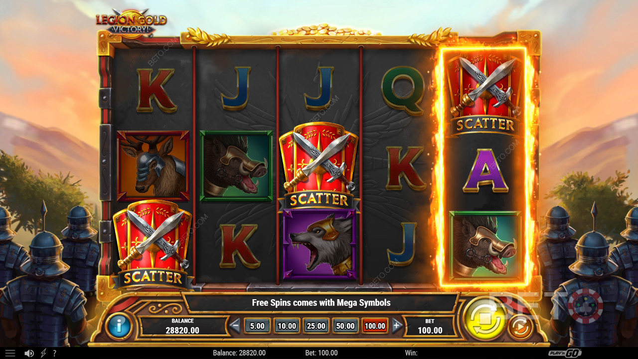 Đánh giá Legion Gold Victory của BETO Slots
