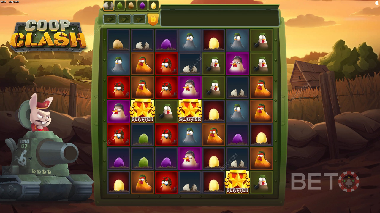 Đánh giá Coop Clash của BETO Slots