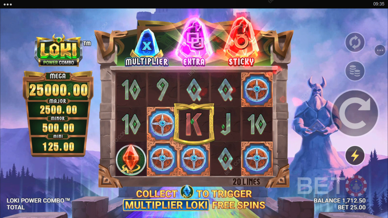 Đánh giá Loki Power Combo của BETO Slots
