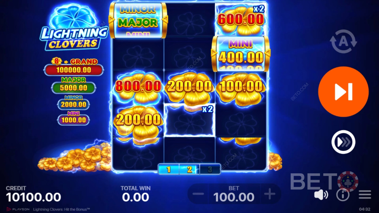 Đánh giá Lightning Clovers của BETO Slots