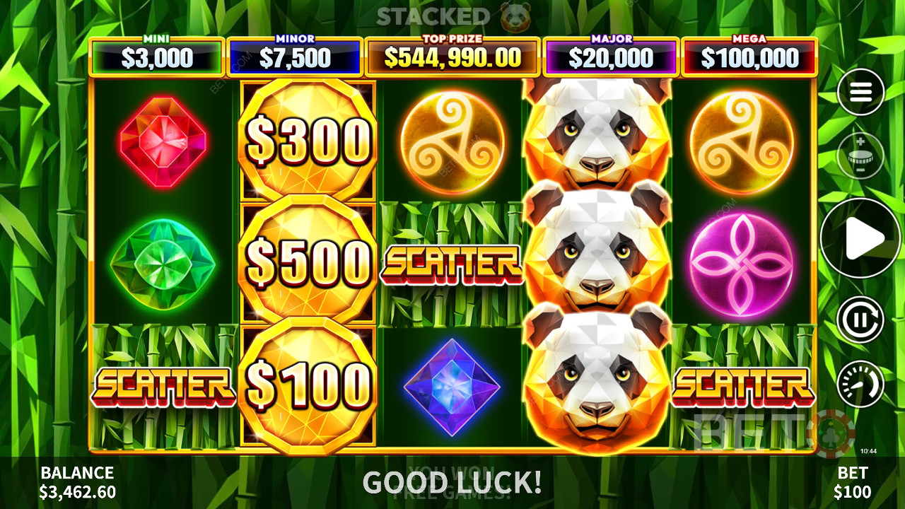 Đánh giá Panda Hold & Spin của BETO Slots