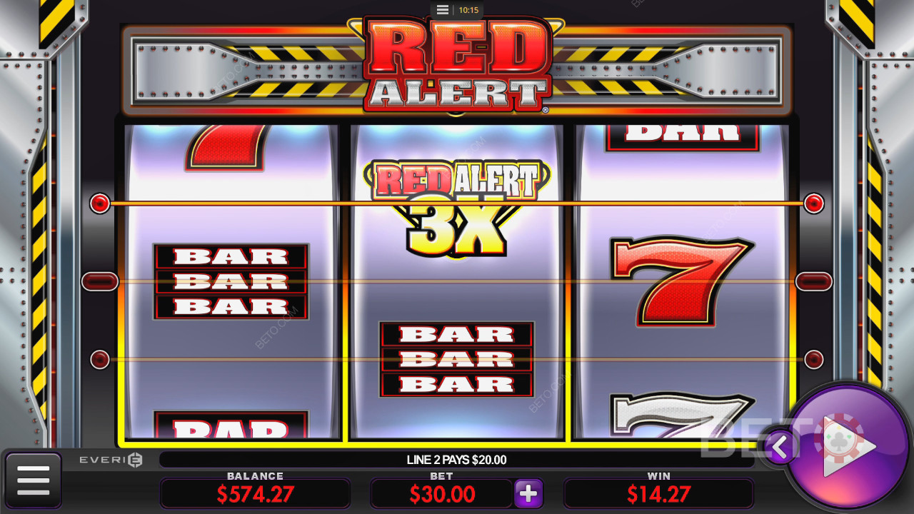Đánh giá Red Alert của BETO Slots