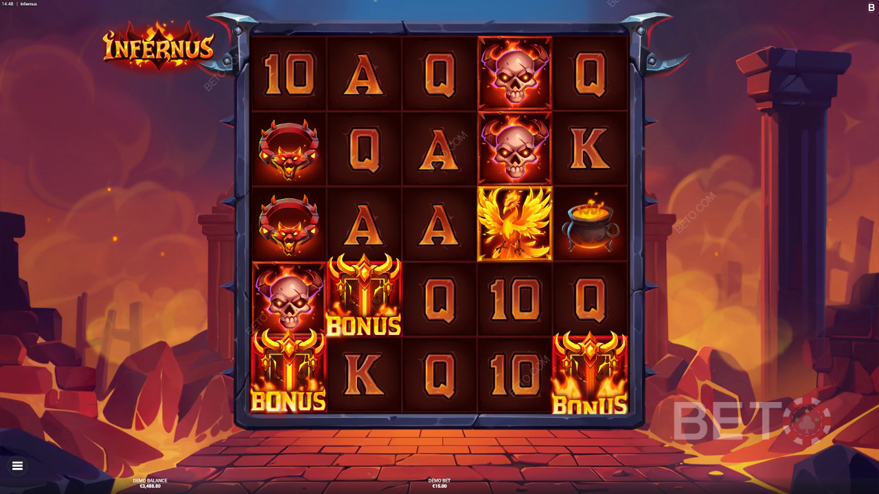 Đánh giá Infernus của BETO Slots