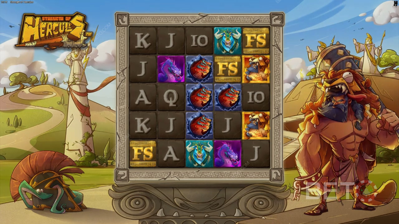 Đánh giá Strength of Hercules của BETO Slots