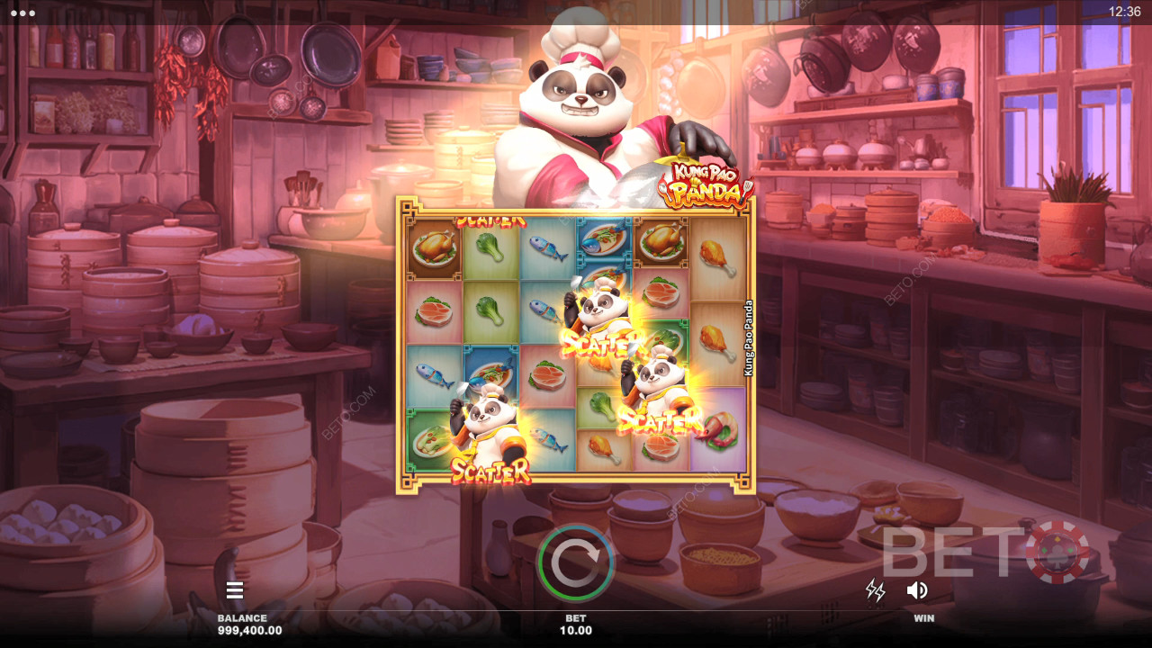 Đánh giá Kung Pao Panda của BETO Slots