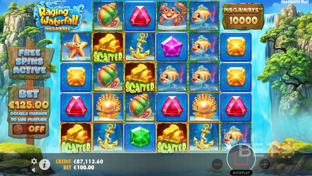 Đánh giá Raging Waterfall Megaways của BETO Slots