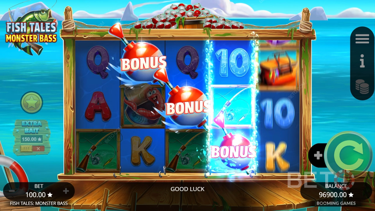 Đánh giá Fish Tales Monster Bass của BETO Slots