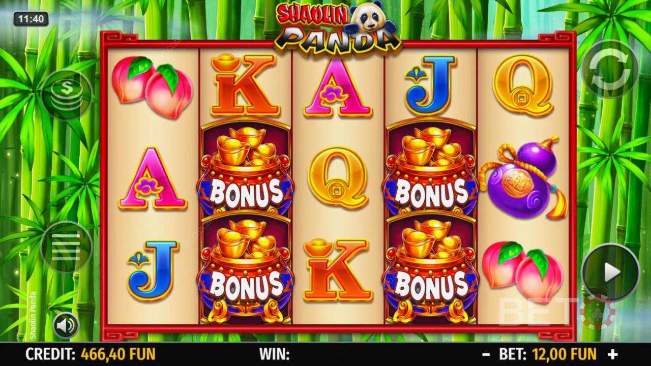 Đánh giá Shaolin Panda của BETO Slots