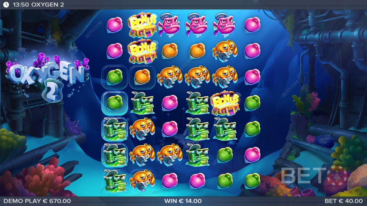 Đánh giá Oxygen 2 của BETO Slots